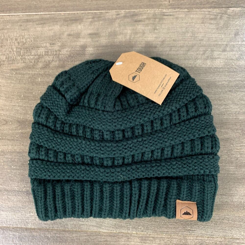 Tough Headwear Womens Beanie Winter Hat - Warm Cute Knitted Cap for Cold Weather